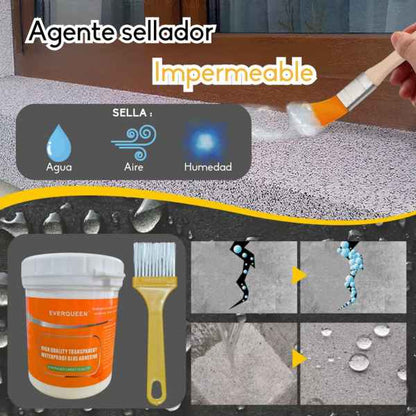 2 adhesivo Impermeable 300gr más Brocha-y con pago contra entrega